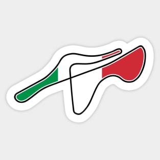 Fiorano Circuit [flag] Sticker